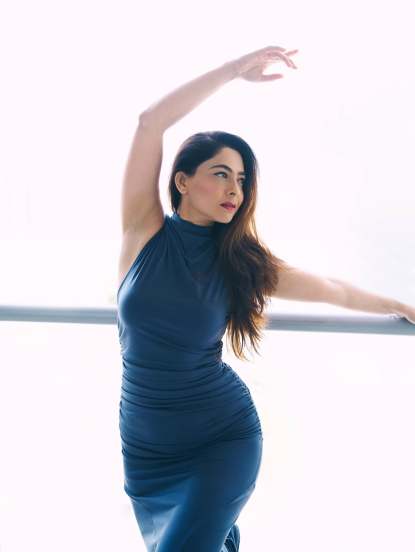 Sonalee kulkarni in bodycom dress