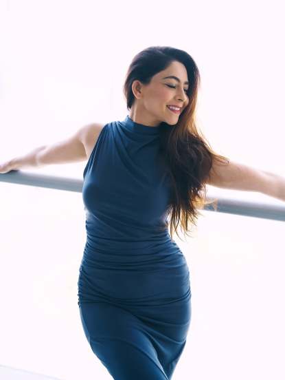 Sonalee kulkarni in bodycom dress
