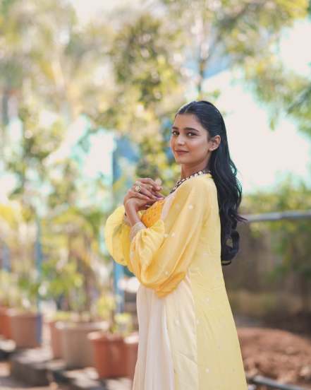 Shivani Mundhekar Yellow Co-Ord Set Look