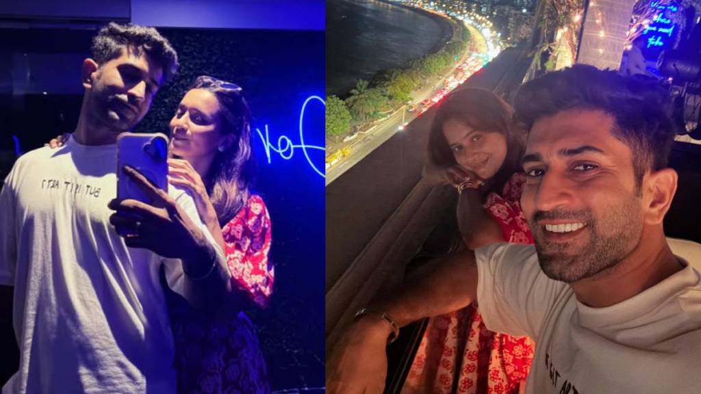 अभिनेत्री शिवानी सुर्वे आणि अजिंक्य ननावरे