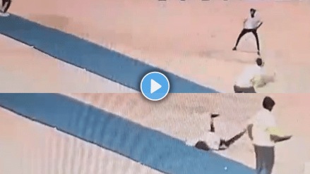 Shocking Video 21-Year-Old B.Tech Student Dies Of Cardiac Arrest While Playing Cricket In Hyderabad