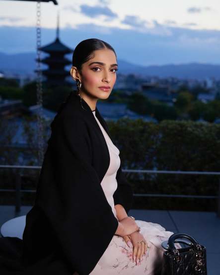 Sonam Kapoor’s Stunning Floral Western Gown Look Goes Viral on Social Media