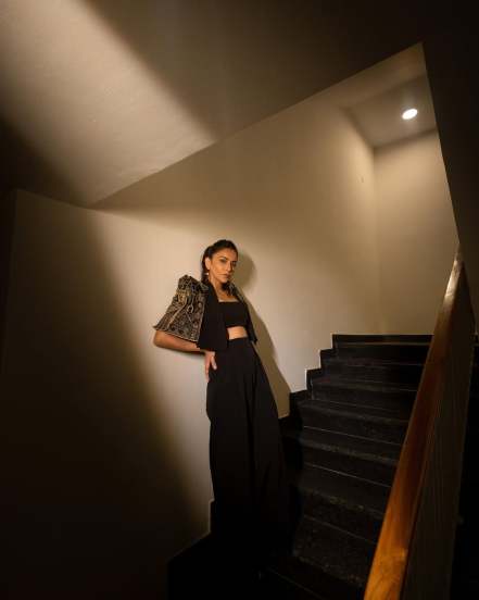 Rakul Preet Singh Turns Heads in Bold Black Suit, Fans Can’t Get Enough of Her Boss Look