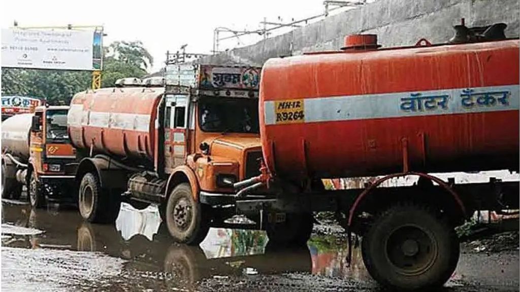 Increase in tanker trips due to water shortage in Western Vidarbha