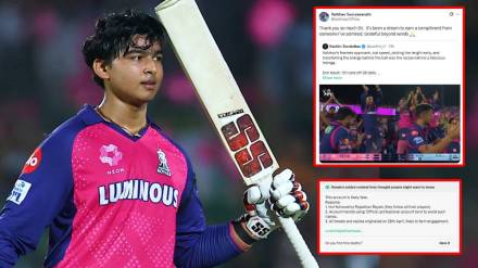 Vaibhav Suryavanshi fake x account