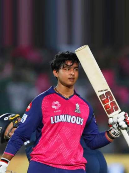 ipl 2025 Vaibhav suryavanshi century Sachin Tendulkar Yusuf pathan Vicky Kaushal priety Zinta