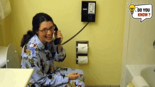 Why hotels have telephones in bathroom