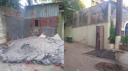 Protection for unauthorized hotels action against residents toilets by mira bhayander municipal corporation