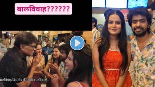 prathamesh parab and wife meets ashok saraf at premiere show