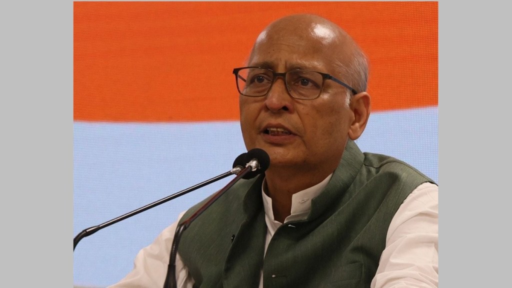 Abhishek Singhvi waqf act oppose