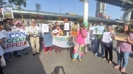 thane Environmental organizations protest thane Environmental organizations protest