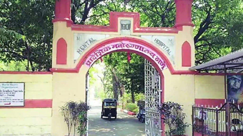 thane mental hospital loksatta news