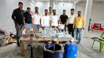 thane police drugs factory