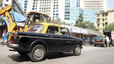 thane taxi thief loksatta