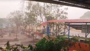 Thane district rural area unseasonal rain Shahapur Murbad lightning unseasonal rain