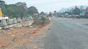 Thane state and National highway problems news in marathi