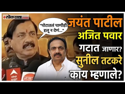 Sunil Tatkare on Jayant Patil: जयंत पाटलांच्या मनातलं...; सुनील तटकरेंचं सूचक विधान