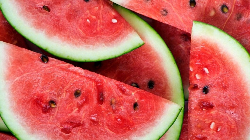 how to get glowing skin, watermelon rind