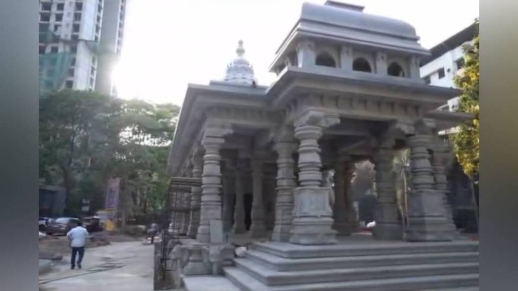 jitendra awhad built tuljapur temple panch pakhadi thane inauguration on 30 april NCP sharad pawar group jitendra awhad built tuljapur temple panch pakhadi thane inauguration on 30 april NCP sharad pawar group