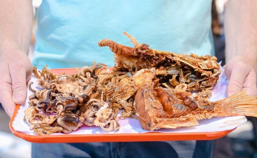 Which country eats the most seafood