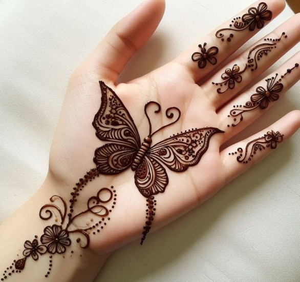 How to wear mehndi with western clothes