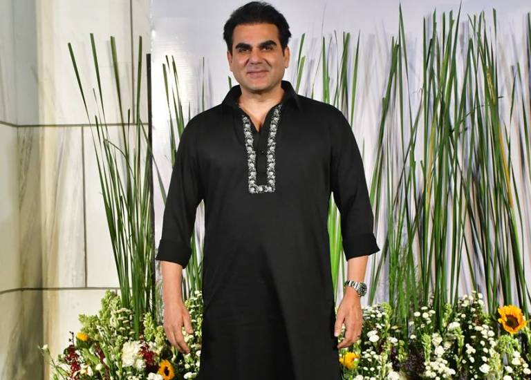 Arbaaz khan in Salman Khan Eid Party