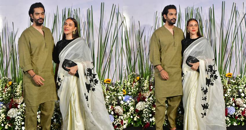 Neha Dhupia in Salman Khan's Eid Party