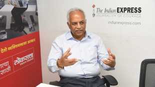 ex dgp dr bhushan kumar upadhyay talk about nagpur riot during visit to loksatta office