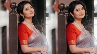 phullwanti movie fame marathi actress prajkta mali shared gray saree photos