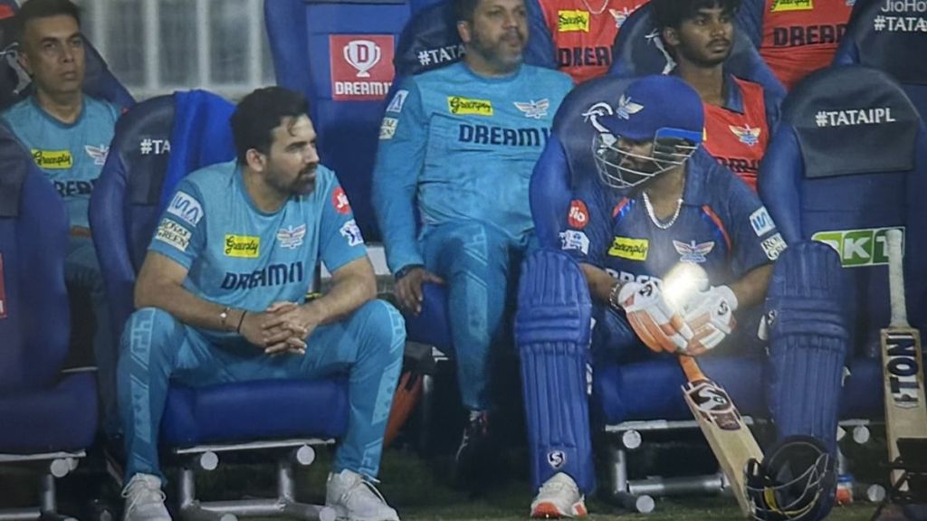 Rishabh Pant zaheer khan LSG vs GT IPL 2025 Rishabh Pant zaheer khan LSG vs GT IPL 2025