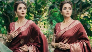 rupali bhosle shared saree look photos on social media
