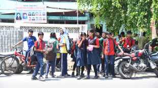 accident prevention near school news in marathi
