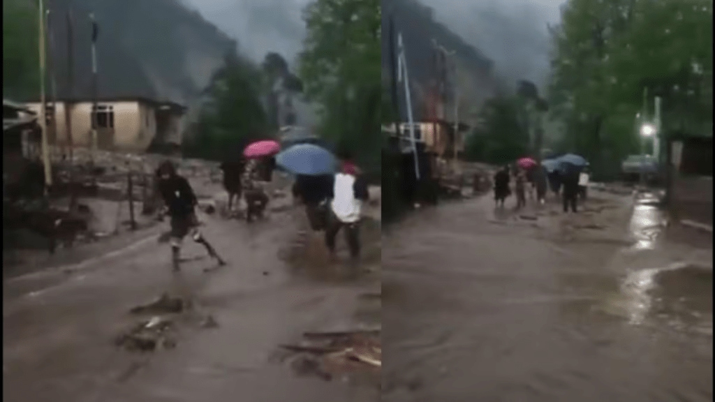 100 people Maharashtra Sikkim tourism Sikkim got stuck due to a landslide
