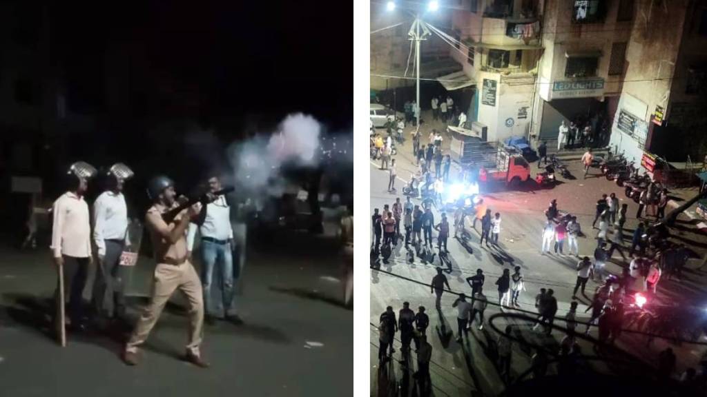 Nashik Violence Updates: नाशिकमध्ये अनधिकृत धार्मिक स्थळ हटविण्यास जमावाचा विरोध; अश्रुधुराच्या नळकांड्यांचा वापर, १५ ते २० जण ताब्यात Nashik Violence Updates: नाशिकमध्ये अनधिकृत धार्मिक स्थळ हटविण्यास जमावाचा विरोध; अश्रुधुराच्या नळकांड्यांचा वापर, १५ ते २० जण ताब्यात