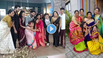 navri mile hiterla antara entry and starcast dances together
