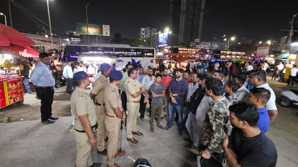 Pimpri Police stay alert for safety; focus on visible policing pune