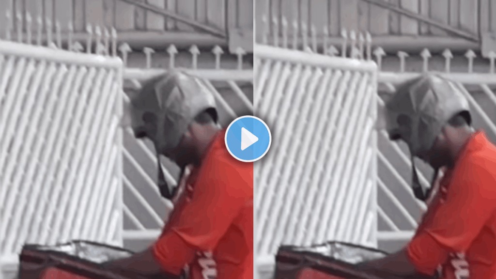 Shocking video of delivery boy spitting in parcel video viral on social media