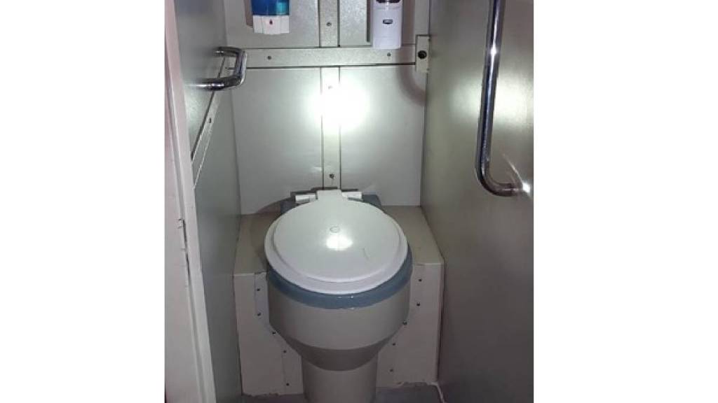 Nagpur Central Railway has installed a waterless urinal in its WAG-9 locomotive to improve the comfort and safety of its employees