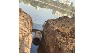 The Navi Mumbai Municipal Corporation and the Forest Department will be laying a new pipeline for water flow in the DPS lake