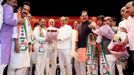 Two former ministers and two former MLAs joined Ajit Pawar NCP