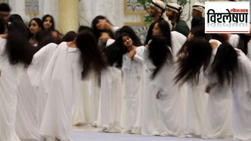 Al Ayyala welcome that Donald Trump received in UAE