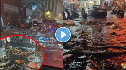 mumbai rain Andheri subway viral video