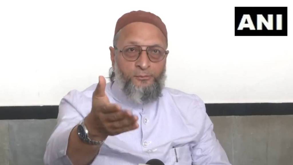Asaduddin Owaisi statement on pok