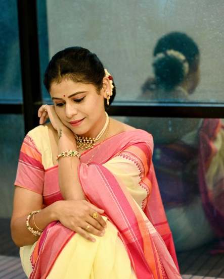 Ashvini Mahangade Saree Look Photoshoot