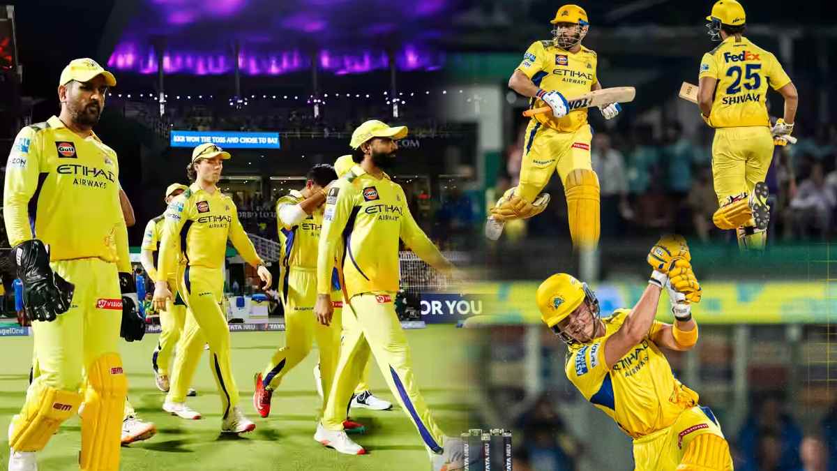 KKR vs CSK: चेन्नईचा तिसरा विजय! अखेरीस १८० अधिक धावांचं लक्ष्य केलं पार, विजयासह केकेआरचा प्लेऑफच्या आशांना लावला धक्का
