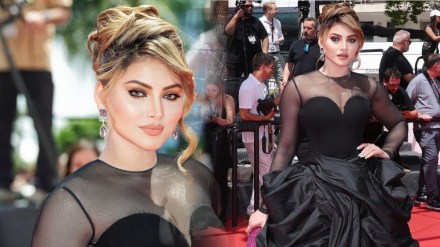 Cannes Festival 2025 red carpet Urvashi Rautela weared torn dress video viral