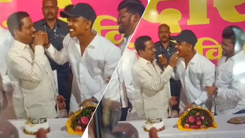 Deputy Speaker Anna Bansode celebrated birthday with criminal Akkya Bond