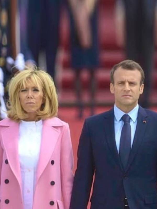 Emmanuel macron wife Brigitte Macron