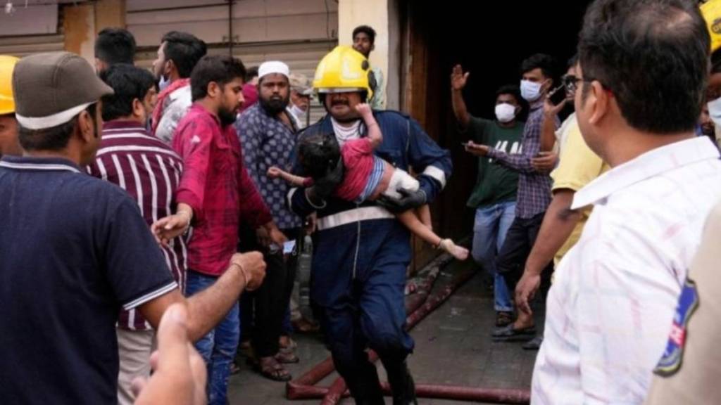 Hyderabad Fire News
