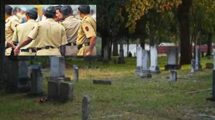 Funeral held under police protection due to cemetery dispute in Koregaon Karjat tehsil